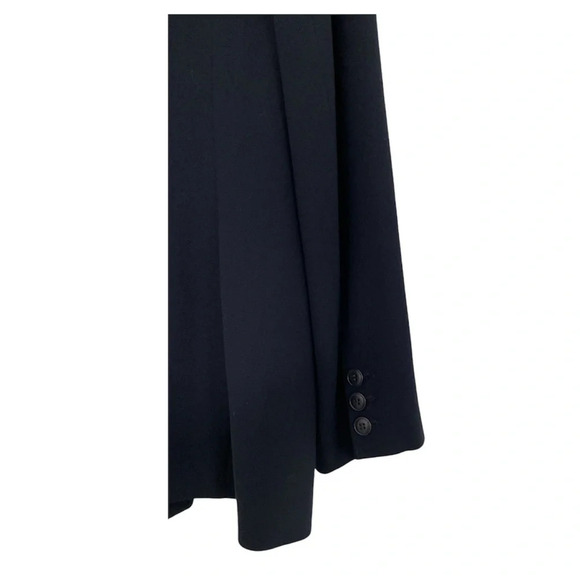 Vintage EMANUEL, EMANUEL UNGARO Woman’s Long Line Wool Blend Blazer, 12/46 - Picture 4 of 9